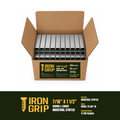 IronGrip FS Series 70 Galvanized Staples — 7/16" crown x 1 1/2" leg